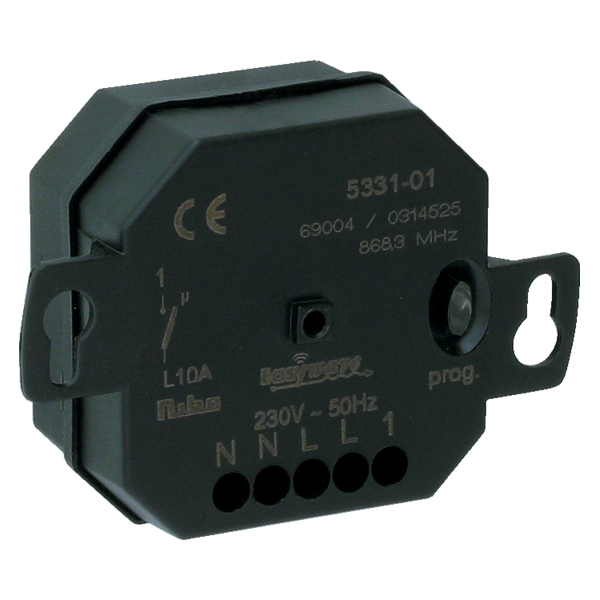 Récepteur encastré - 1 canal - Niko