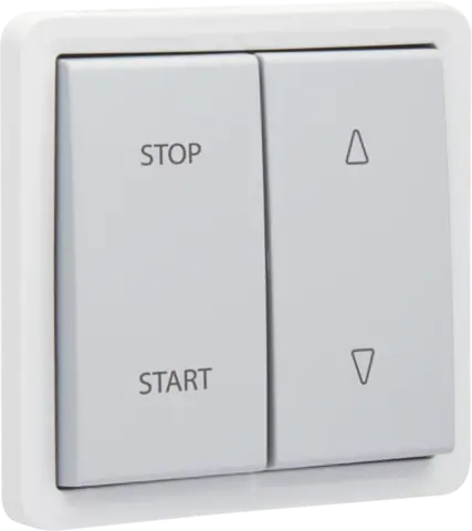 Interrupteur pour volets Hydro - Quick Connect - Gris - IP55 -10A - 250V - Niko